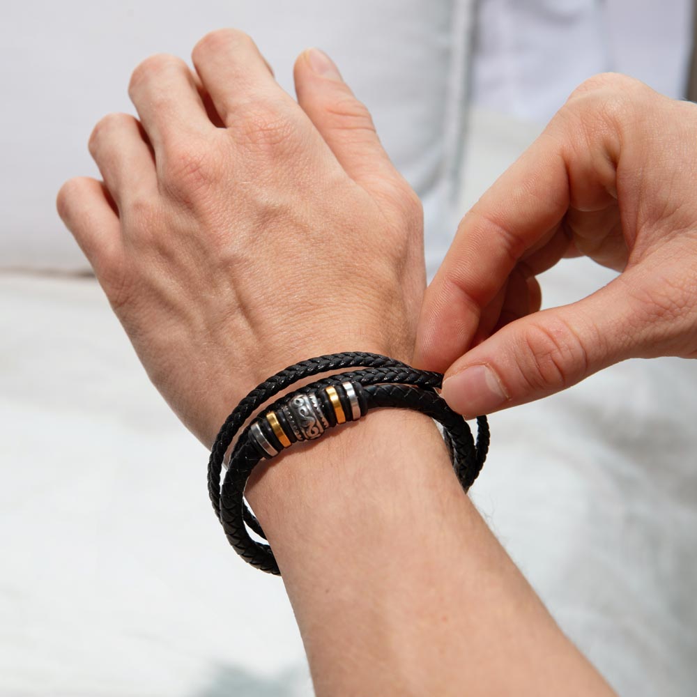 To My Son | Love Dad | Love You Forever Bracelet