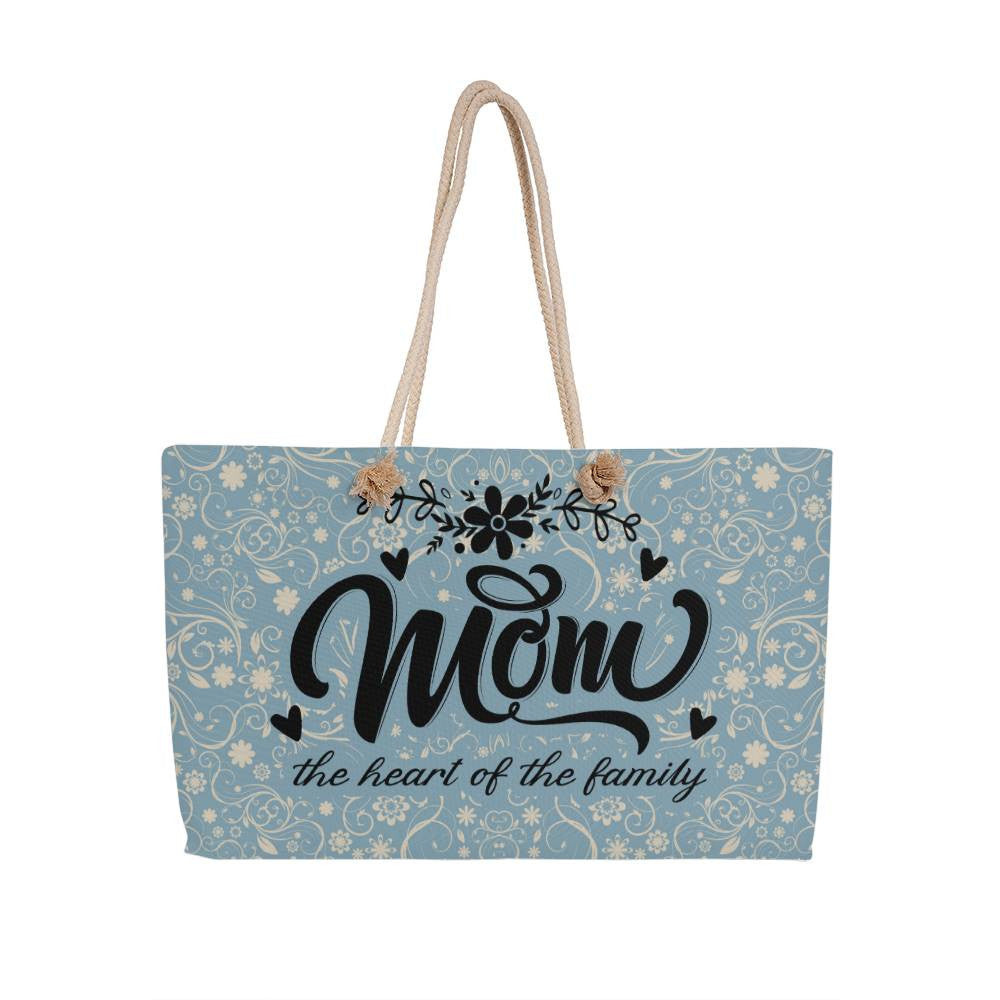 Mom Heart of Family Weekender Tote