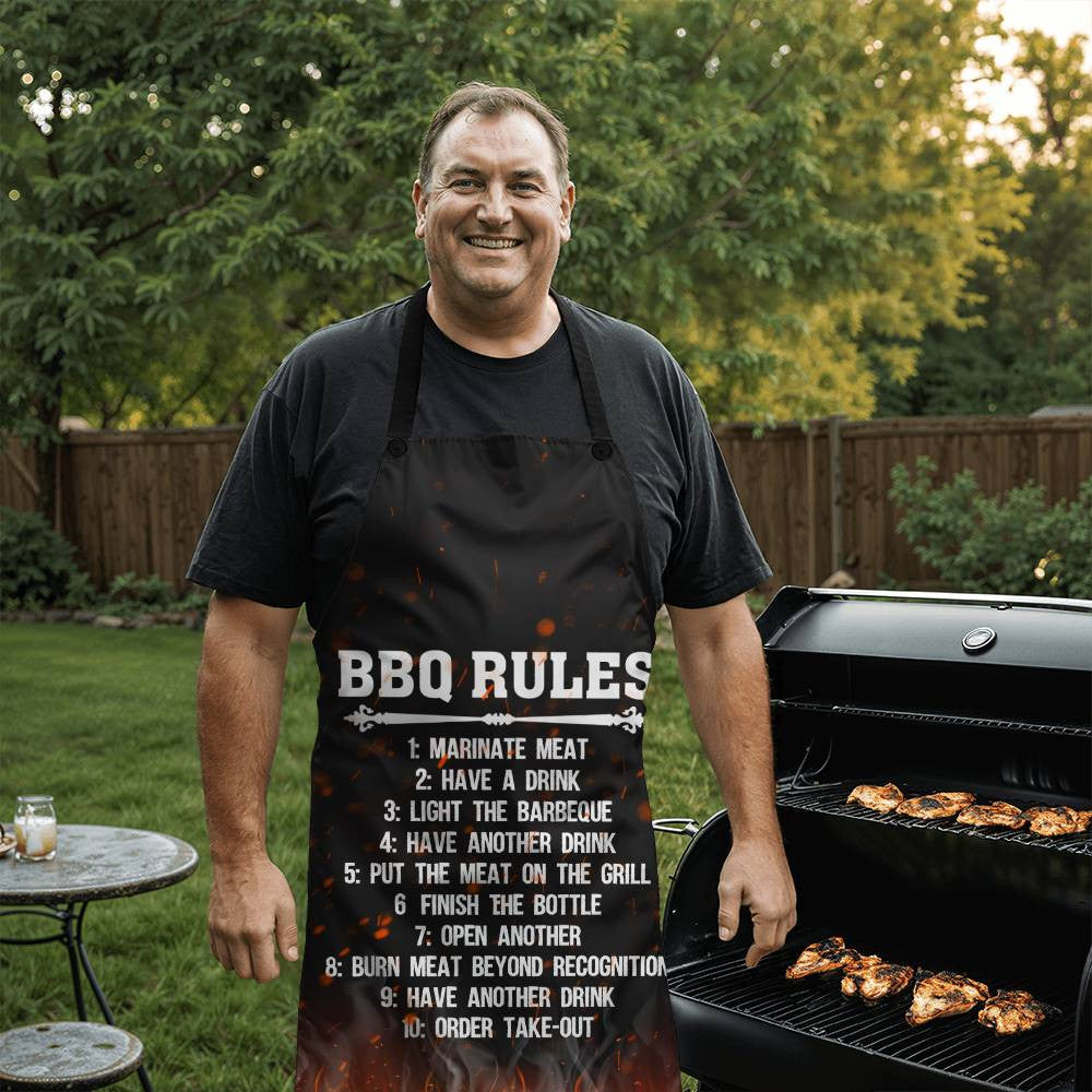 BBQ Rules Apron