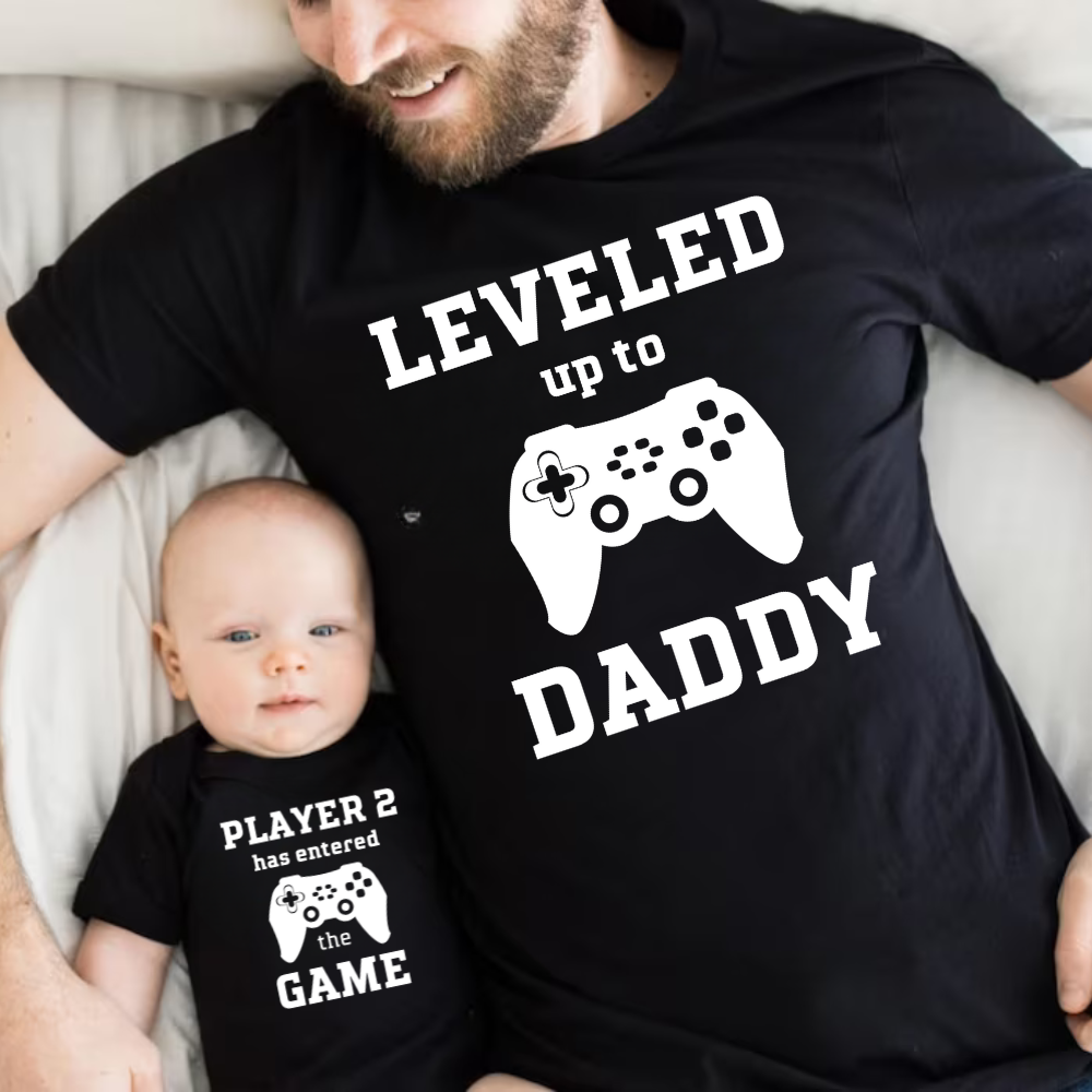 Generic Gamer Dad & Onsie Set