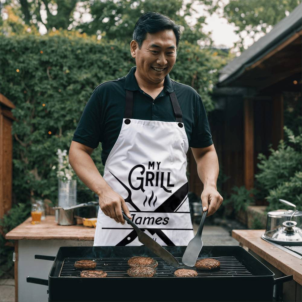 My Grill Apron Personalized