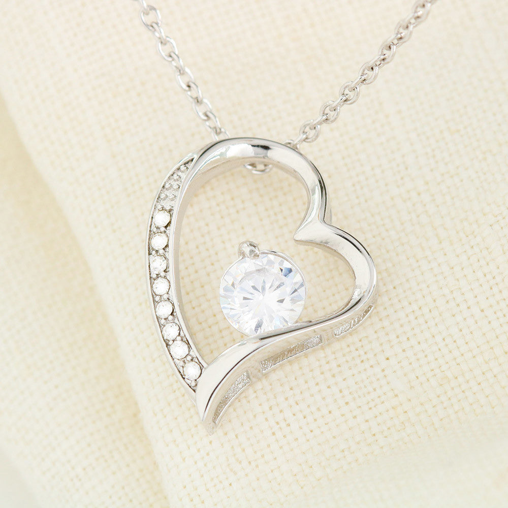 Daughter Love Mom Forever Love Necklace | Always Have Me