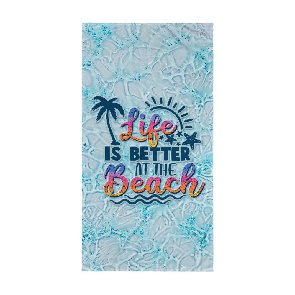 Life Is Better Beach Towel