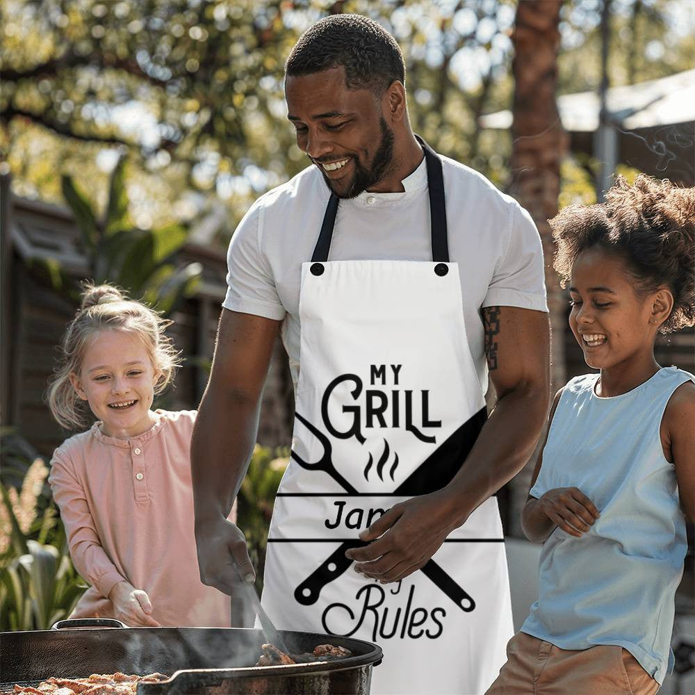 My Grill Apron Personalized