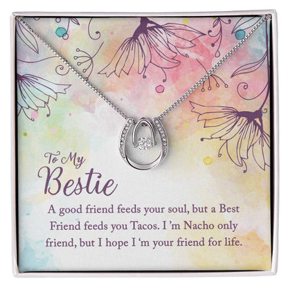 Bestie Lucky In Love Necklace