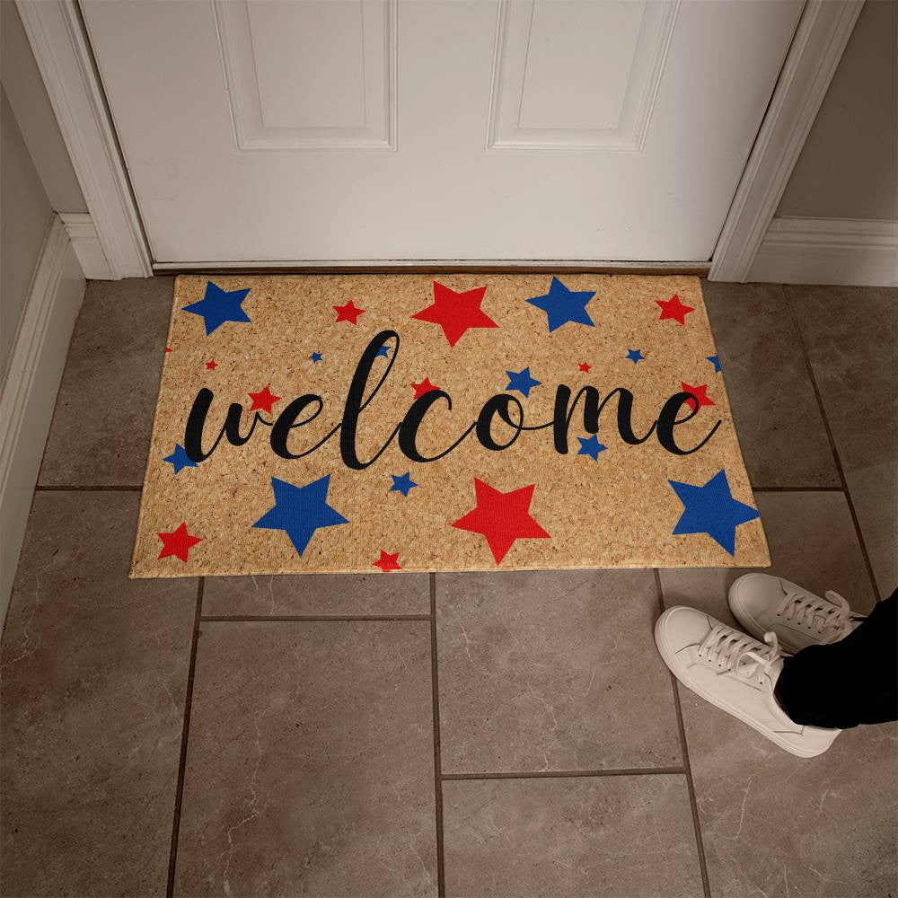 Star-Spangled Welcome Mat