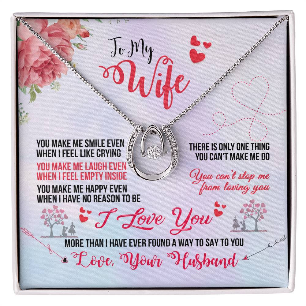 To My Wife Lucky In Love | From Husband