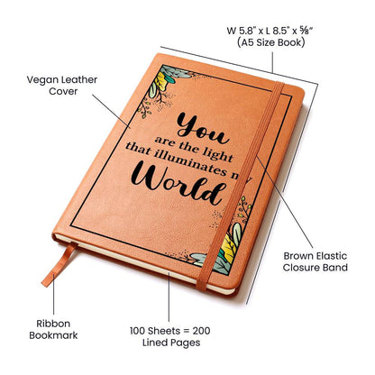 You Are The Light Graphic Journal