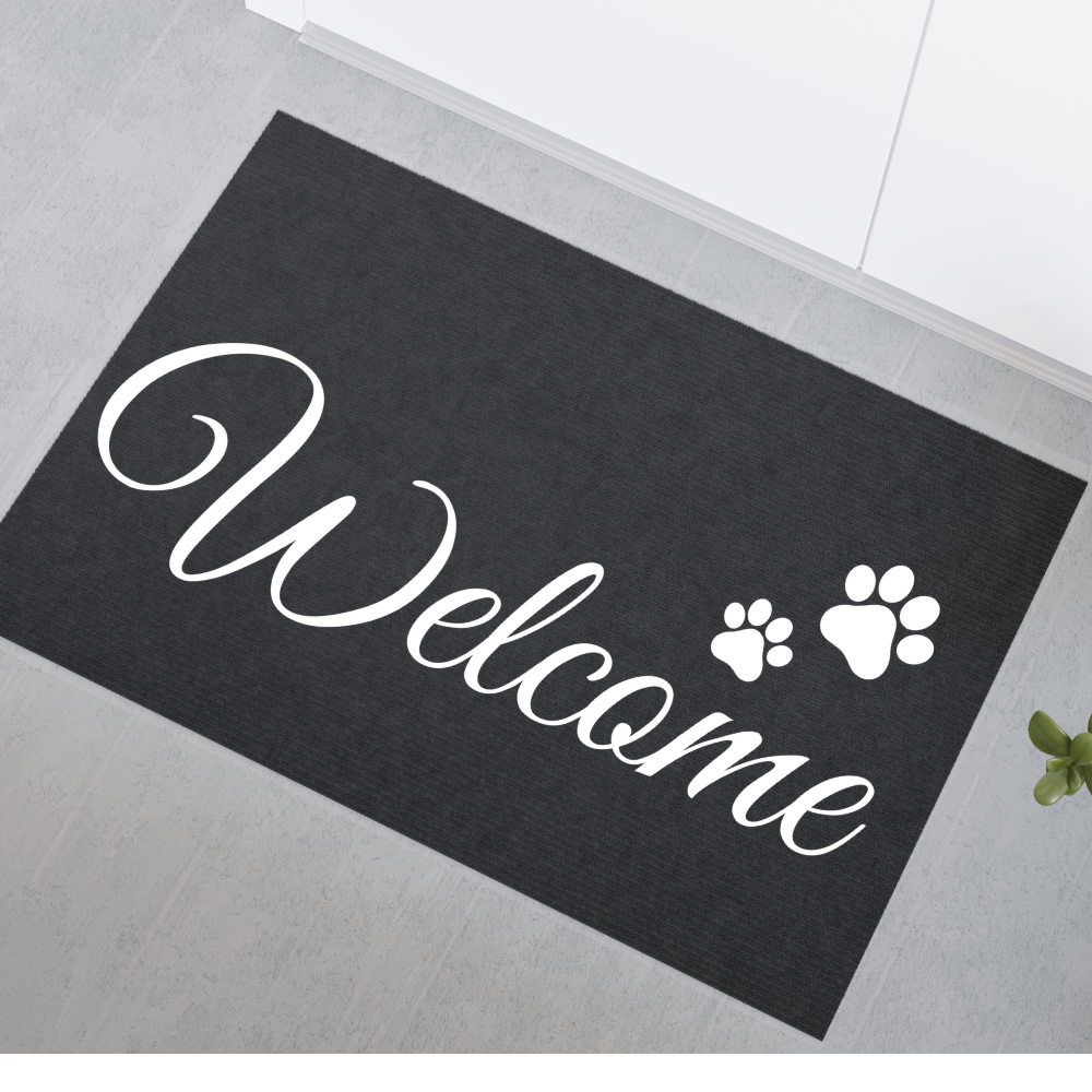 Paws Welcome Indoor Doormat