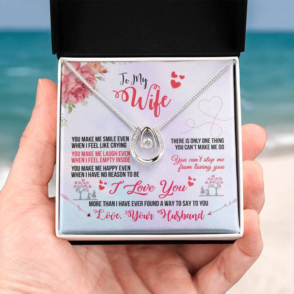 To My Wife Lucky In Love | From Husband