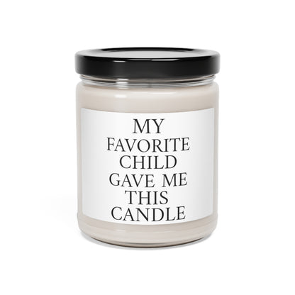 My Favorite Child Scented Soy Candle, 9oz