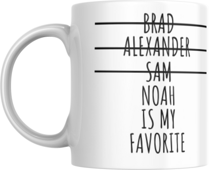 Personalized Favorite Child Mug