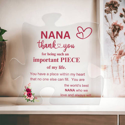 Nana Missing Piece | Puzzle Acrylic