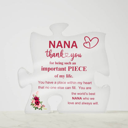 Nana Missing Piece | Puzzle Acrylic